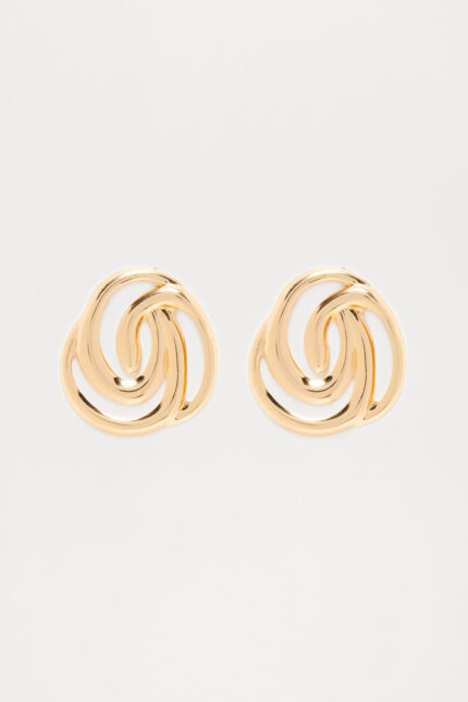 Socialite Earrings - Gold