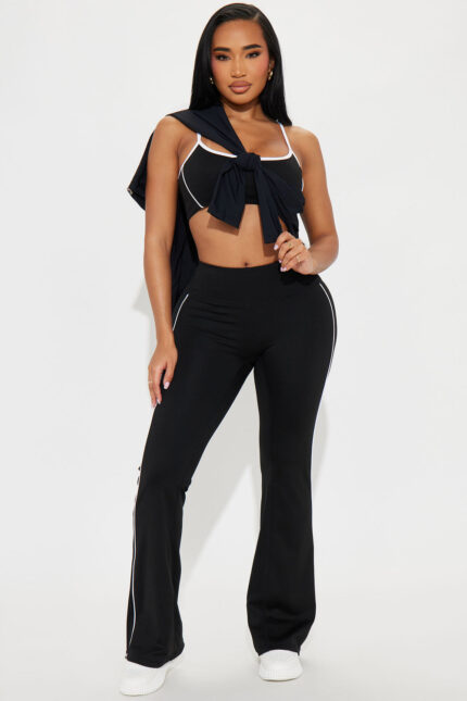 Run The Court Active Set - Black