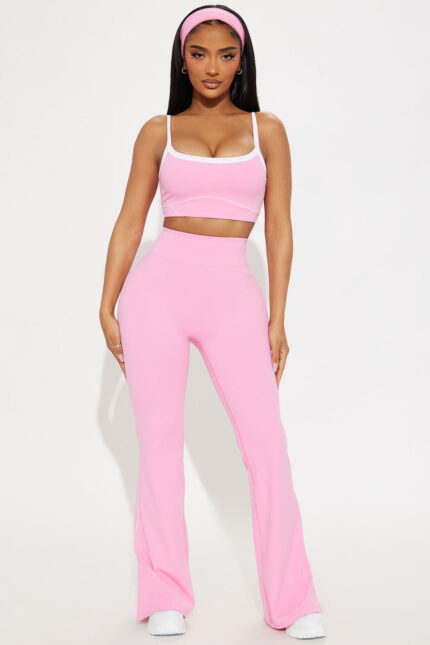 Passing Shot Active Yoga Pant - Bubblegum Pink