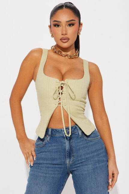 Ivy Tank Top - Sage