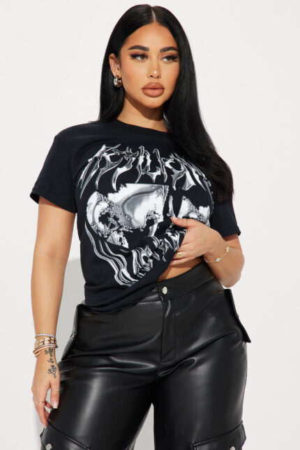 Resilience Chrome Graphic Tee - Black