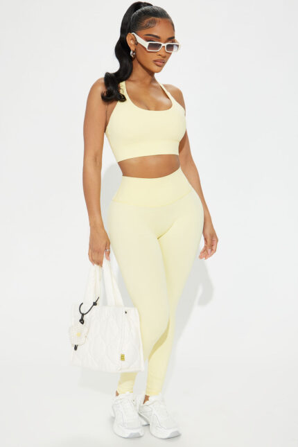 First Serve Active Set - Butter Yellow