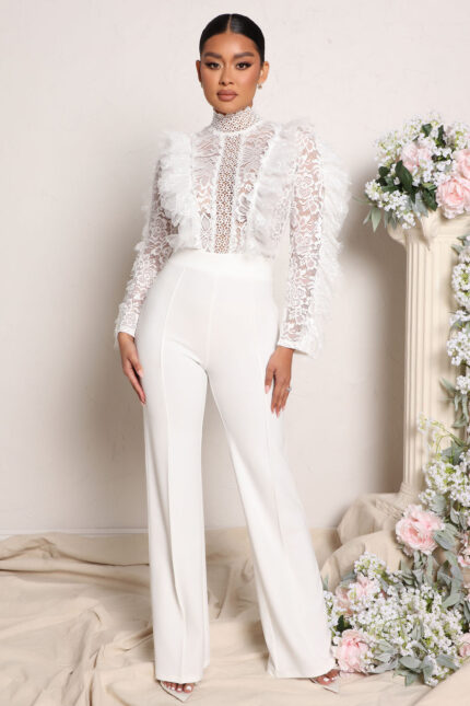 In My Shadow Jumpsuit - White