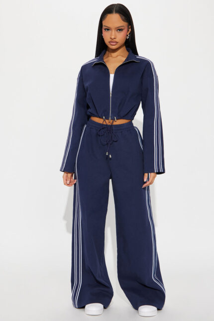 More For Me Track Pant - Navy