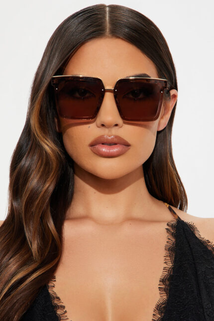 Look Deep Sunglasses - Brown
