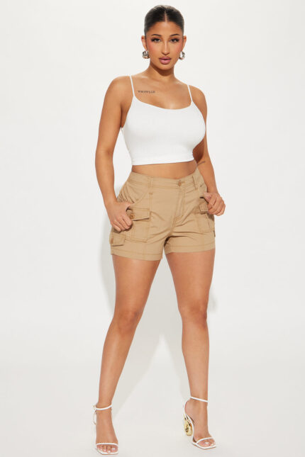 Kendra Cargo Short - Khaki