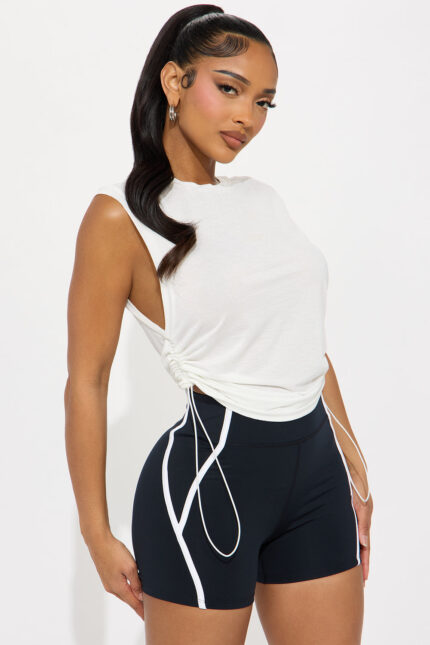 Everyday Active Slub Tank - White