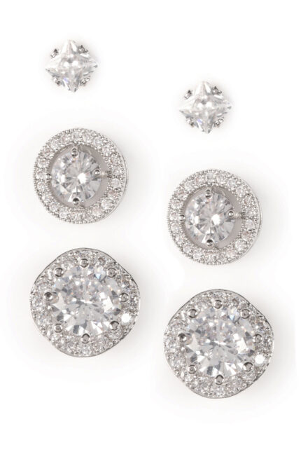Gonna Be Different Earring Set - Silver