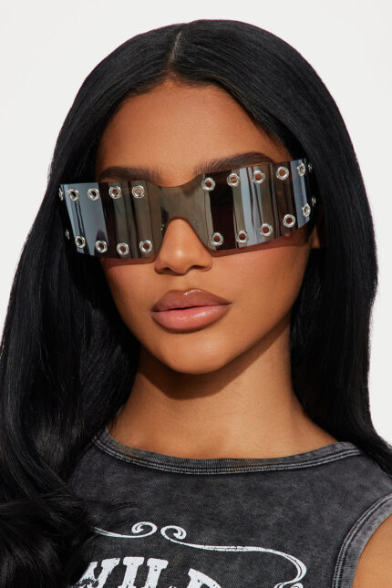 Rockstar Wifey Sunglasses - Silver