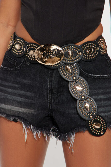 Moving Freely Wide Belt - Black