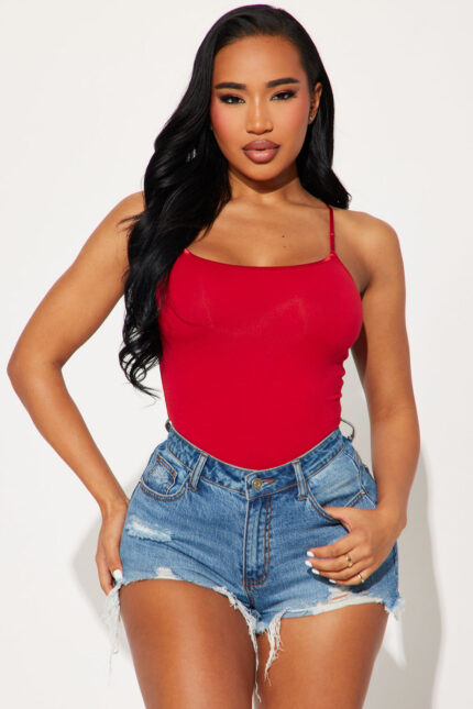 Sara Cami Top - DarkRed