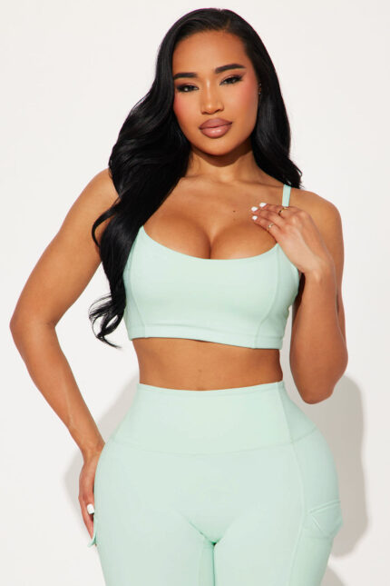 Sweat Out Super Soft Sports Bra - Mint