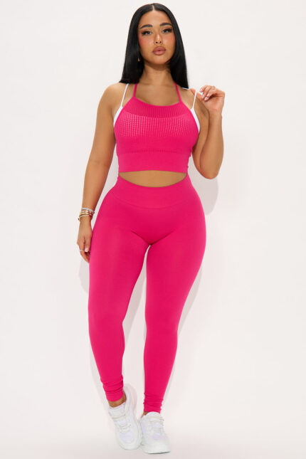 Game Changer Seamless Active Set - Fuchsia/combo