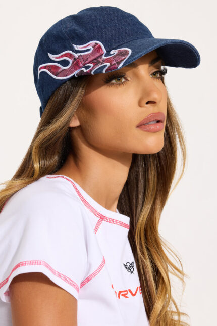 Speed Racer Streetwear Baseball Hat - Dark Wash
