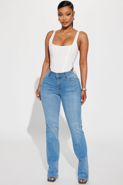 Memphis Stretch Booty Lifter Bootcut Jean - Medium Wash