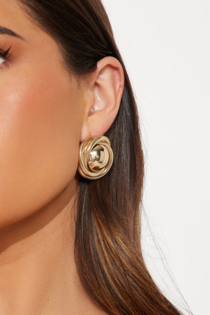 Miss Marilyn Earrings - Gold