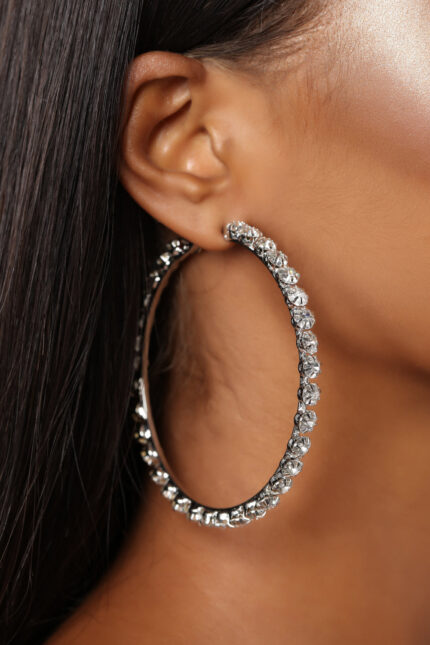 Lucky 7's Earrings - Silver
