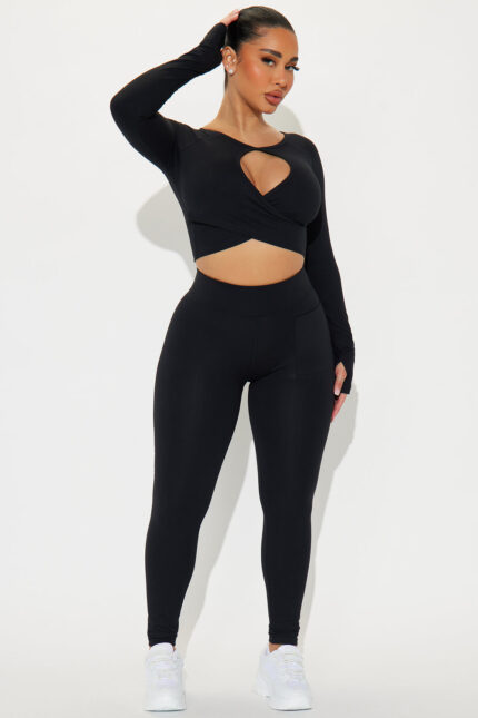 Deep Bend Super Soft Active Legging - Black