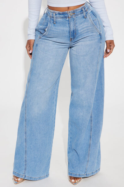 Lena Trouser Jeans - Light Wash
