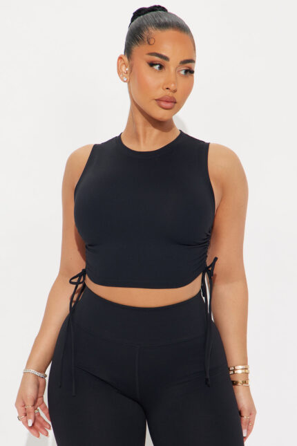 Pirouette Super Soft Active Top - Black