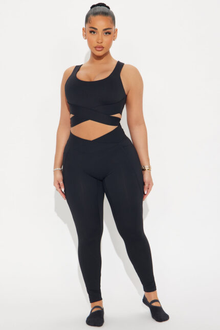Lean Into It Super Soft Active Legging - Black