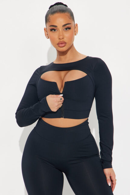 Pirouette Elevate Active Top - Black