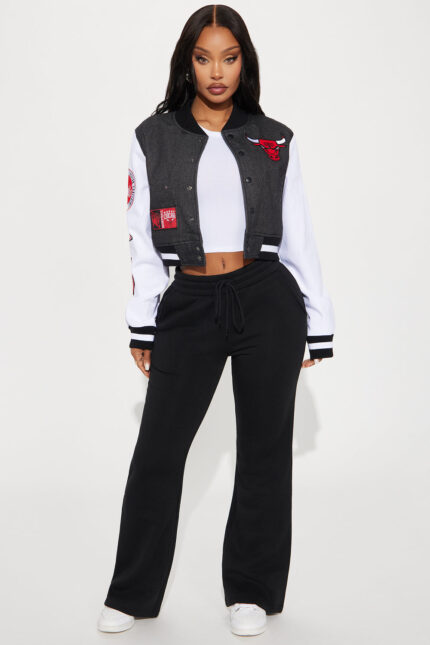 Candice Lounge Flare Pant - Black