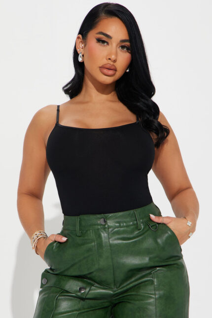 Sara Cami Top - Black