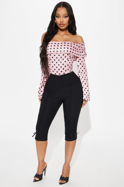 Call Me Maybe Capri Pant - Black