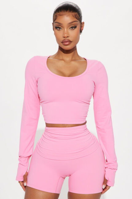 Glow Super Soft Active Top - Bubblegum Pink