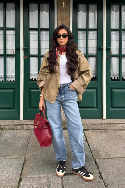 Mikaela Non Stretch Boyfriend Jeans - Medium Wash