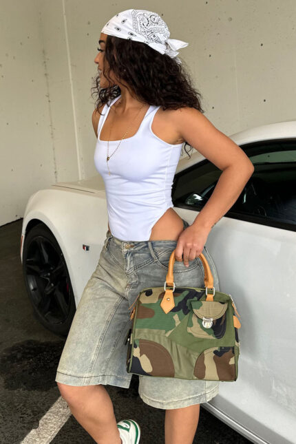 Coolest On The Block Handbag - Camouflage